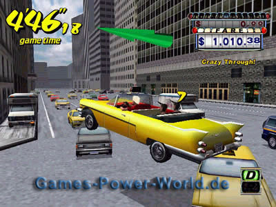 Crazy Taxi2 für Dreamcast