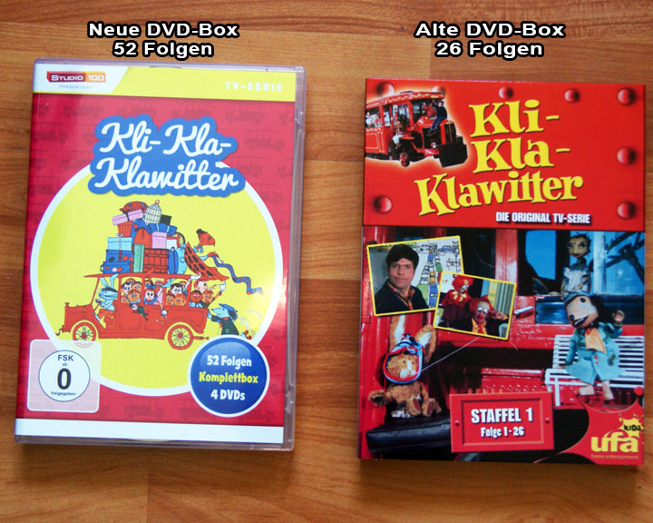 Games Power World Kli Kla Klawitter DVD Box Vergleich