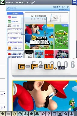 Nintendo DS Browser
