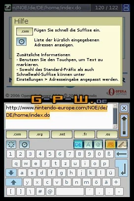 Nintendo DS Browser