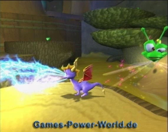 Spyro - Enter the Dragonfly (PS2 + Gamecube)