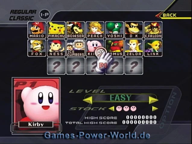 Super Smash Brothers Melee (Gamecube)