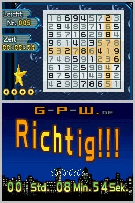 Sudoku-Vergleichstest (Nintendo DS)