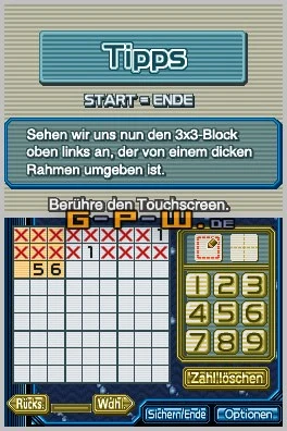 Sudoku-Vergleichstest (Nintendo DS)