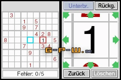 Sudoku-Vergleichstest (Nintendo DS)