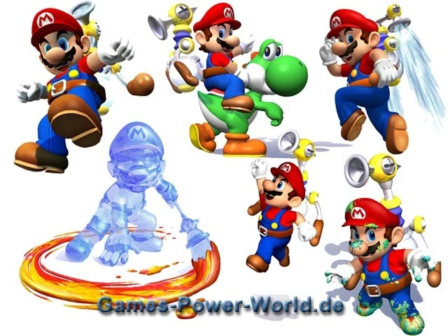 Super Mario Sunshine (Gamecube)