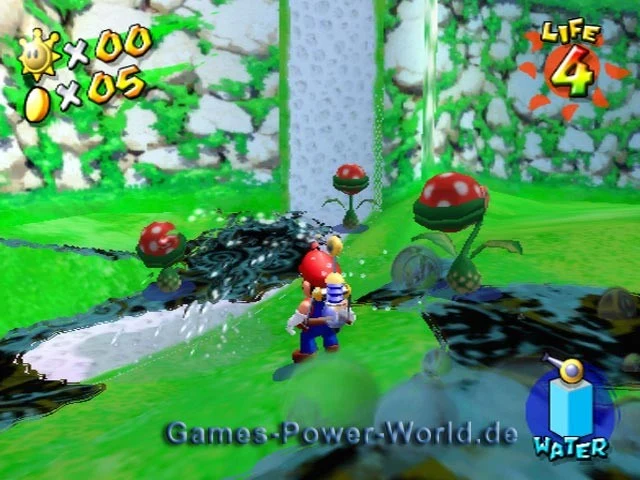 Super Mario Sunshine (Gamecube)