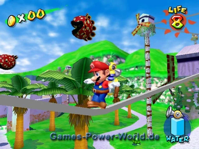 Super Mario Sunshine (Gamecube)