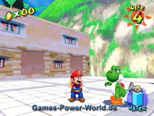Super Mario Sunshine (Gamecube)
