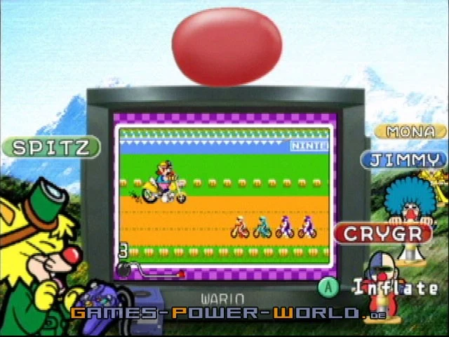 Wario Ware Inc.: Mega Party Game$ (Gamecube)