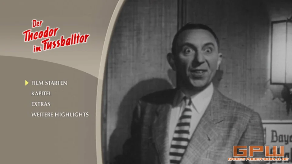 Der Theodor im Fußballtor