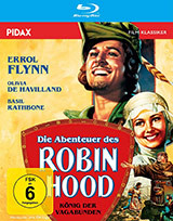 Die Abenteuer des Robin Hood - Knig der Vagabunden (Blu-ray)